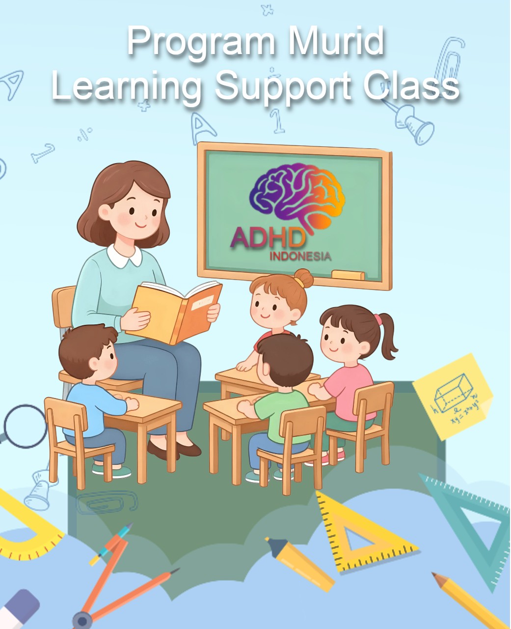 Program ADHD Indonesia Kabupaten Bangli Kelas Pendampingan Belajar (Learning Support Class)