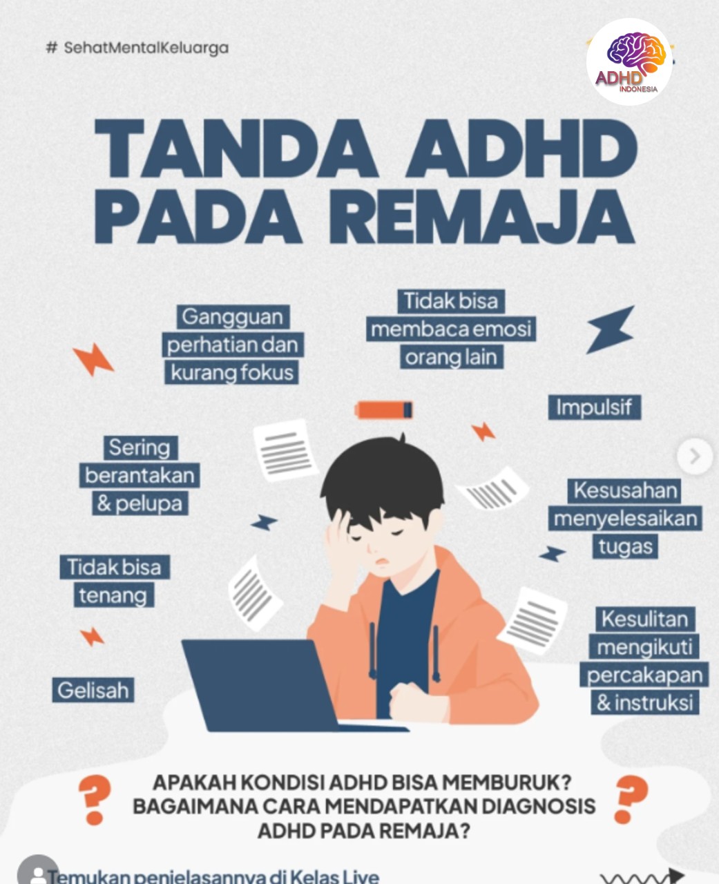 Screening ADHD Non-Diagnostik: Edukasi Awal bagi Orang Tua di Kabupaten Bangli